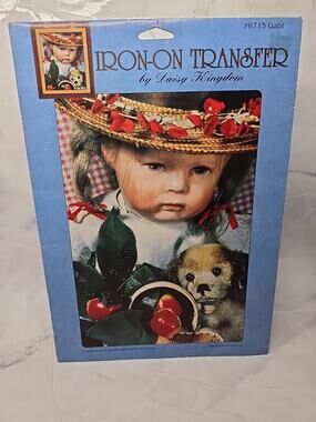 1992 Daisy Kingdom Iron-On Transfer 6715 Gabi